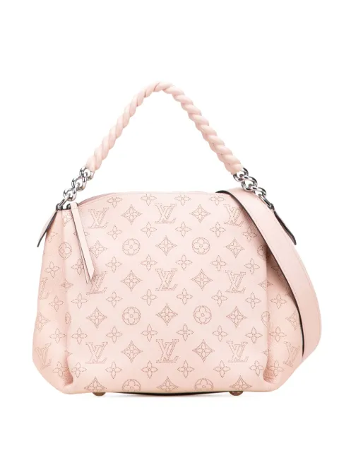 Louis Vuitton Pre-Owned 2016 Monogram Mahina Babylone Chain BB satchel