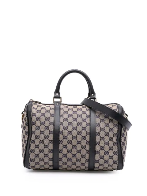 Gucci Pre-Owned 2016-2025 Medium GG Canvas Joy Boston Bag satchel