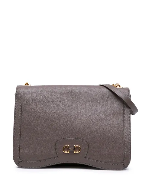 Ferragamo Pre-Owned 2021 Leather Branca shoulder bag
