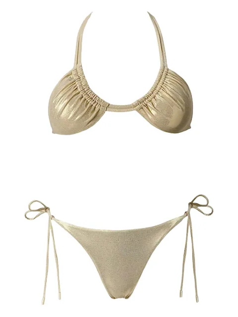 SOFIA ERHAN halter-neck tie-side bikini