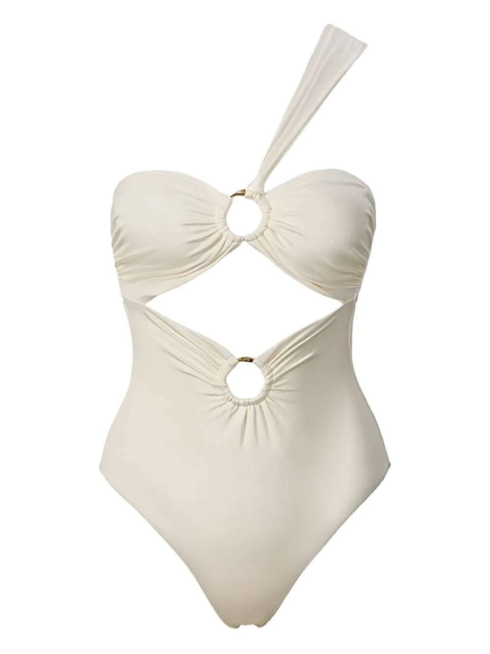 SOFIA ERHAN one-shoulder cut-out swimsuit | White | Image 1