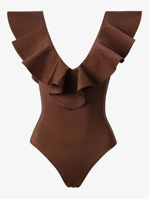SOFIA ERHAN ruffle-detail swimsuit