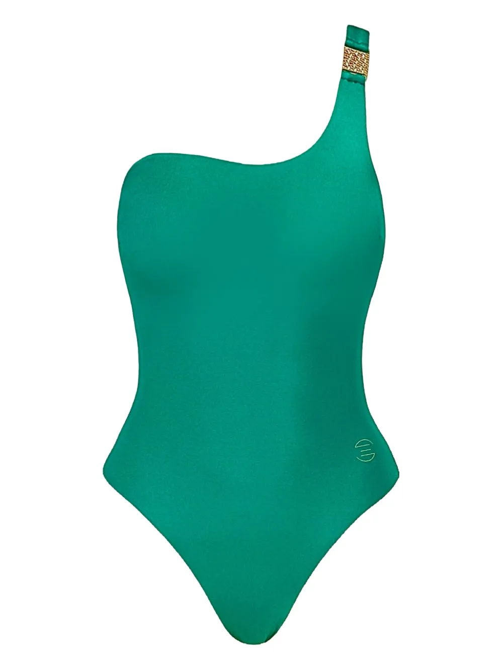 SOFIA ERHAN one-shoulder swimsuit - Verde