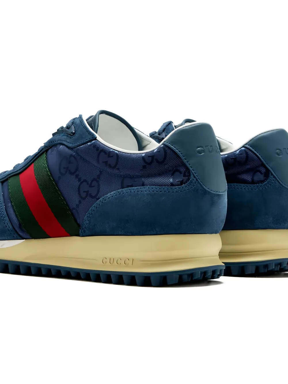 Gucci Re-Motion GG sneakers met monogram Blauw