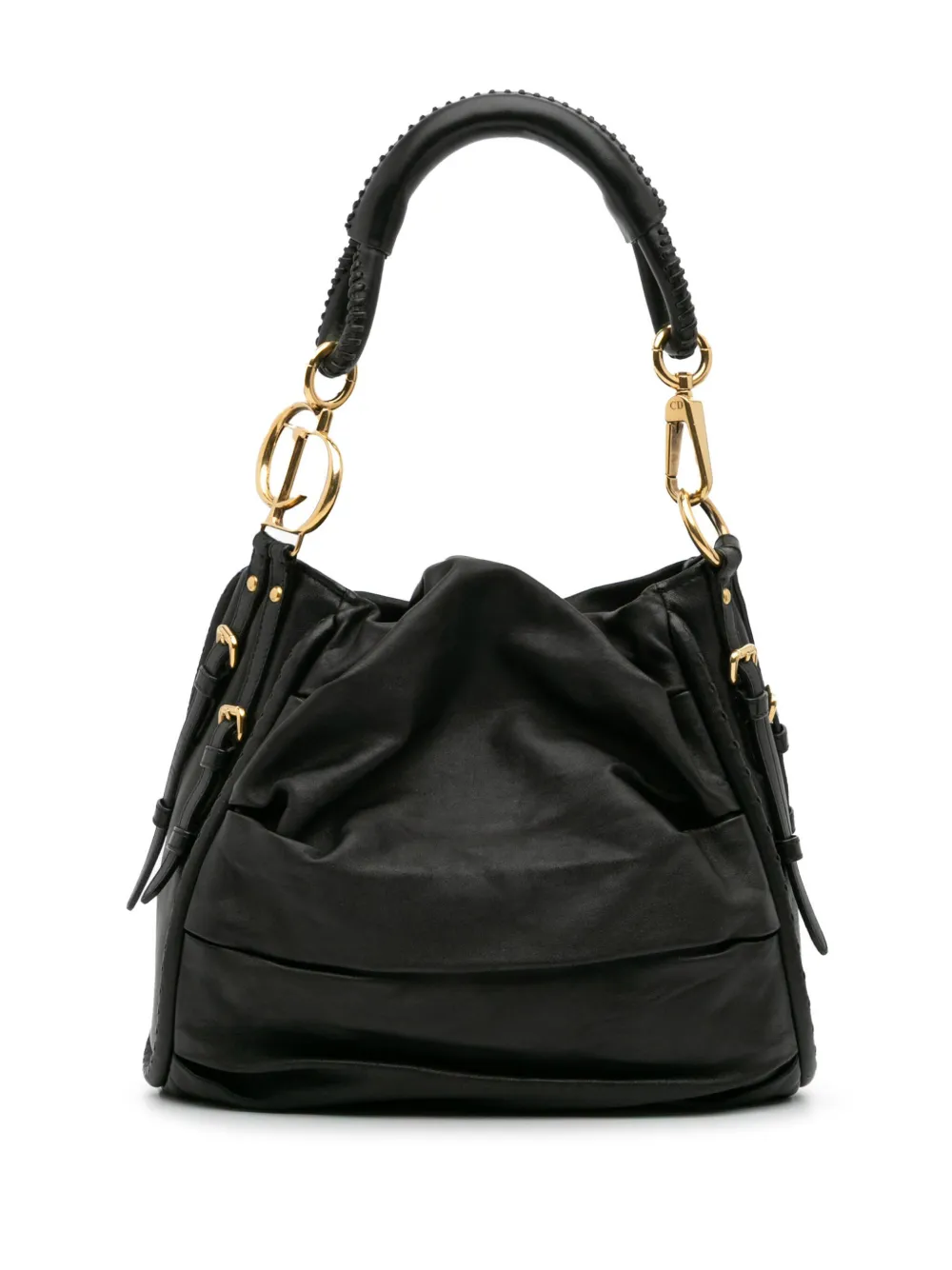 Christian Dior Pre-Owned 2010 Lambskin Libertine hobo bag | Black | Image 1