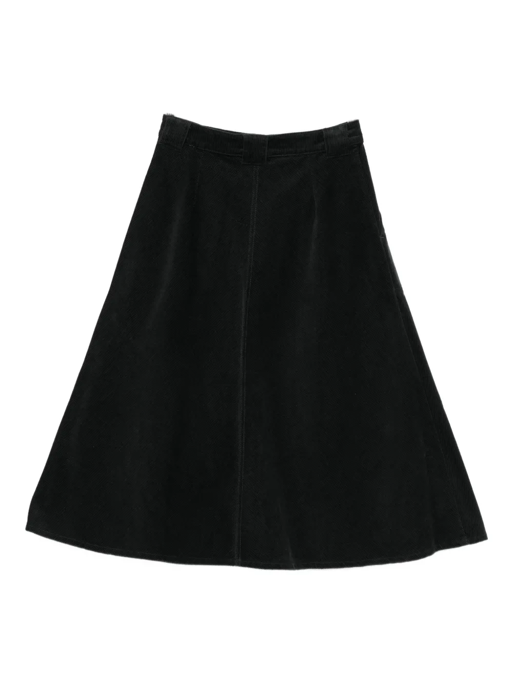 A.P.C. Katoenen rok met A-lijn - Zwart