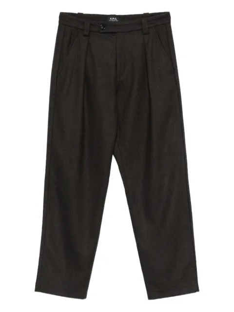 A.P.C. плиссированные брюки