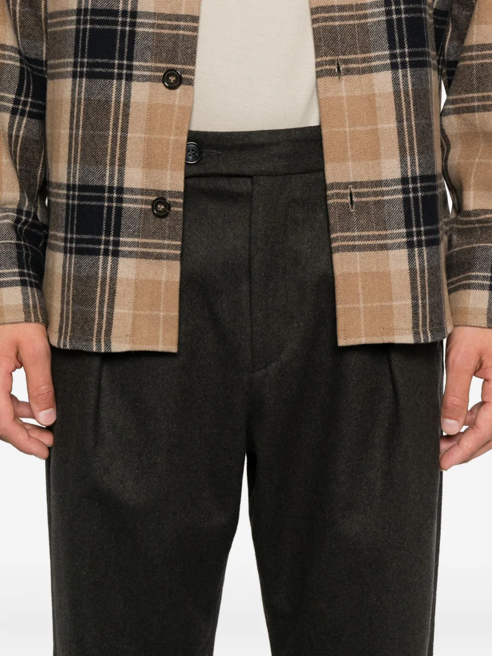 A.P.C. Plooibroek Zwart