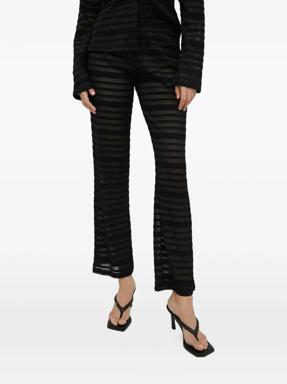 Résumé striped trousers - Nero