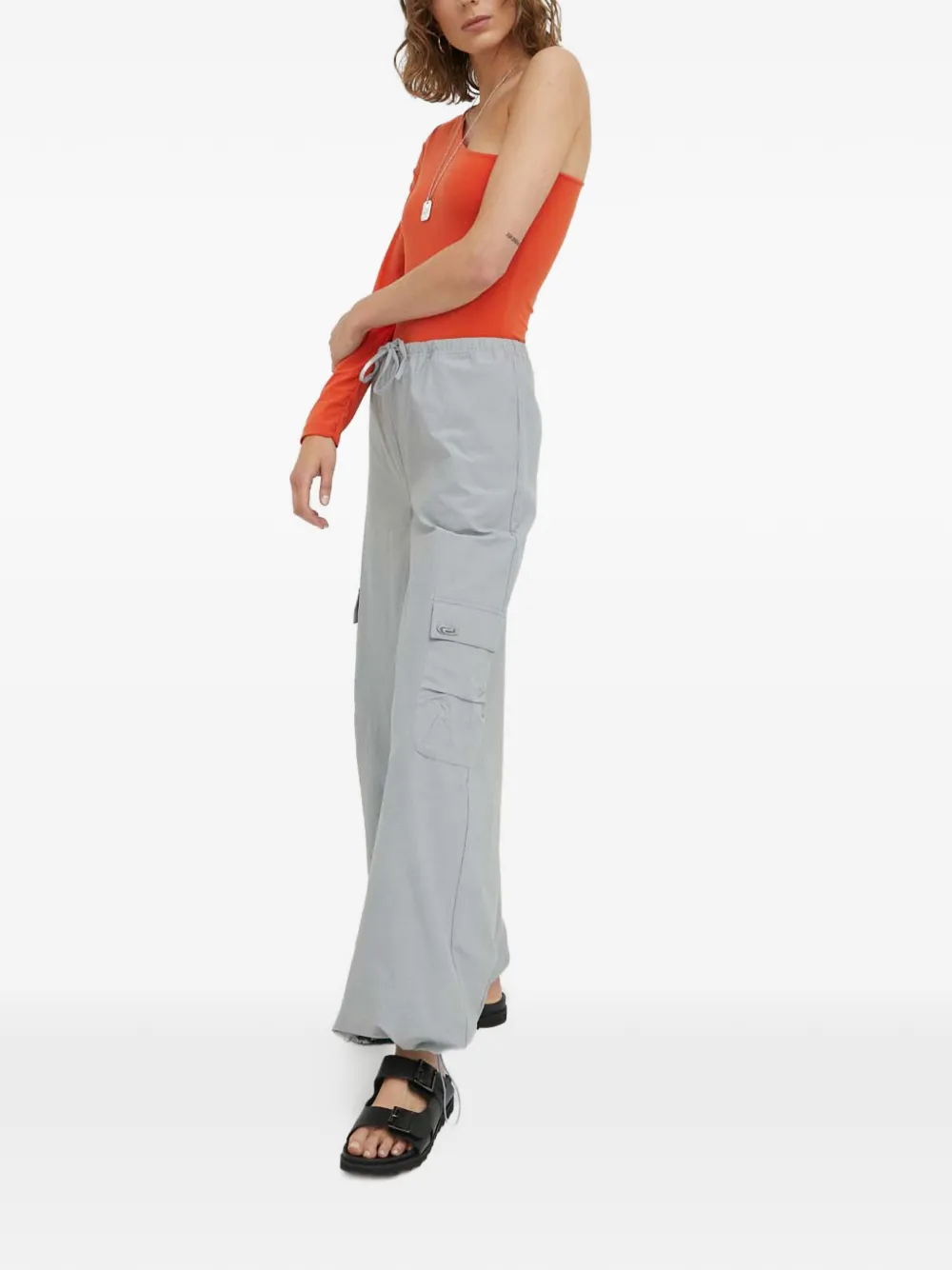  Résumé Drawstring Cargo Pants - Grey 