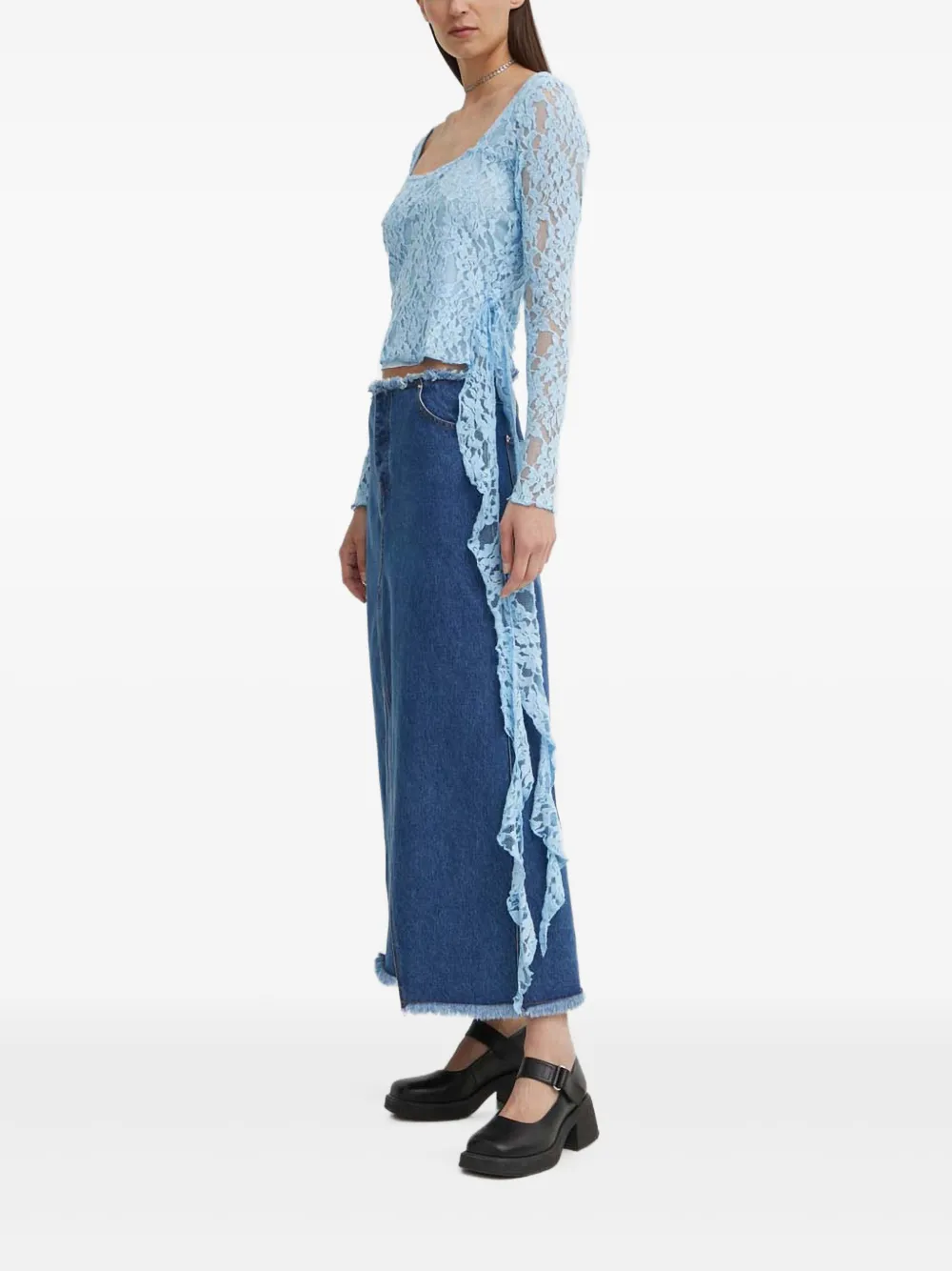 Résumé lace tie top | Blouses | Image 2