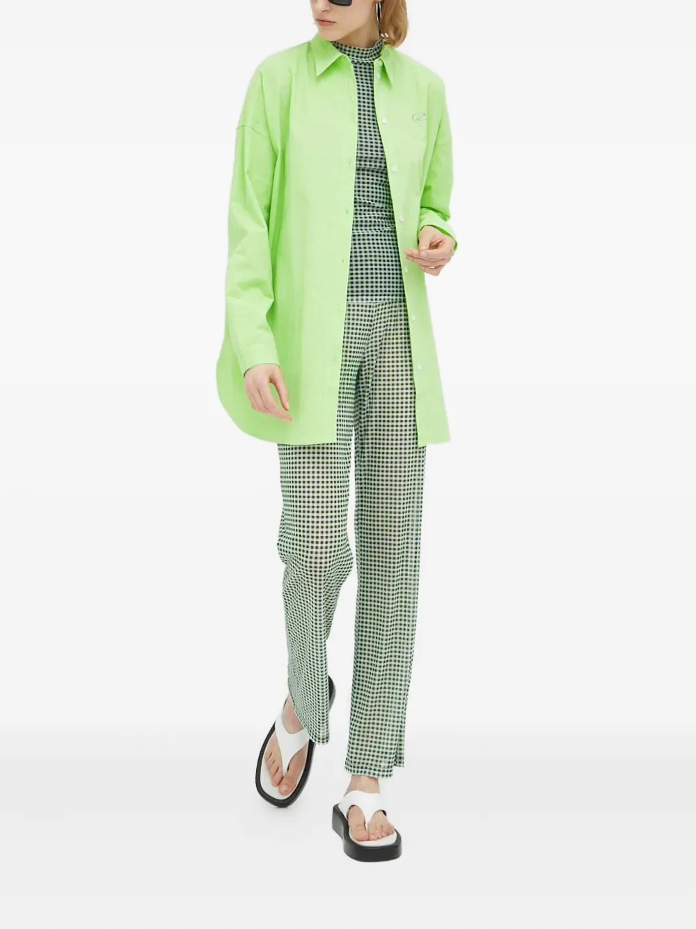 Résumé Buttoned long-sleeved top | Shirts | Image 2