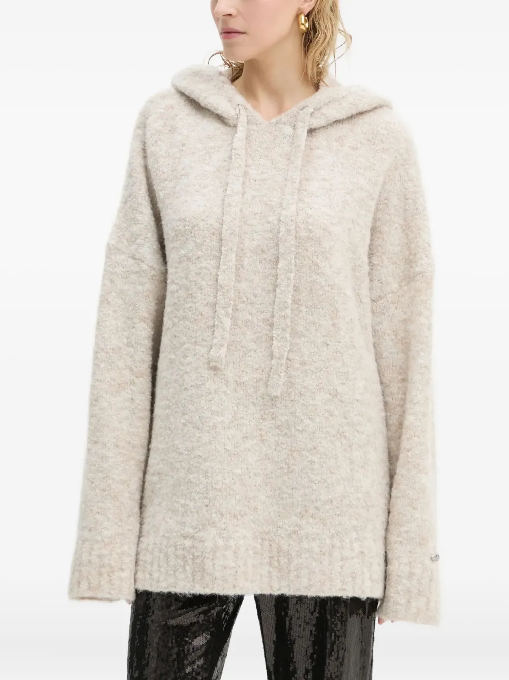 Résumé hooded sweater | Neutrals | Image 1