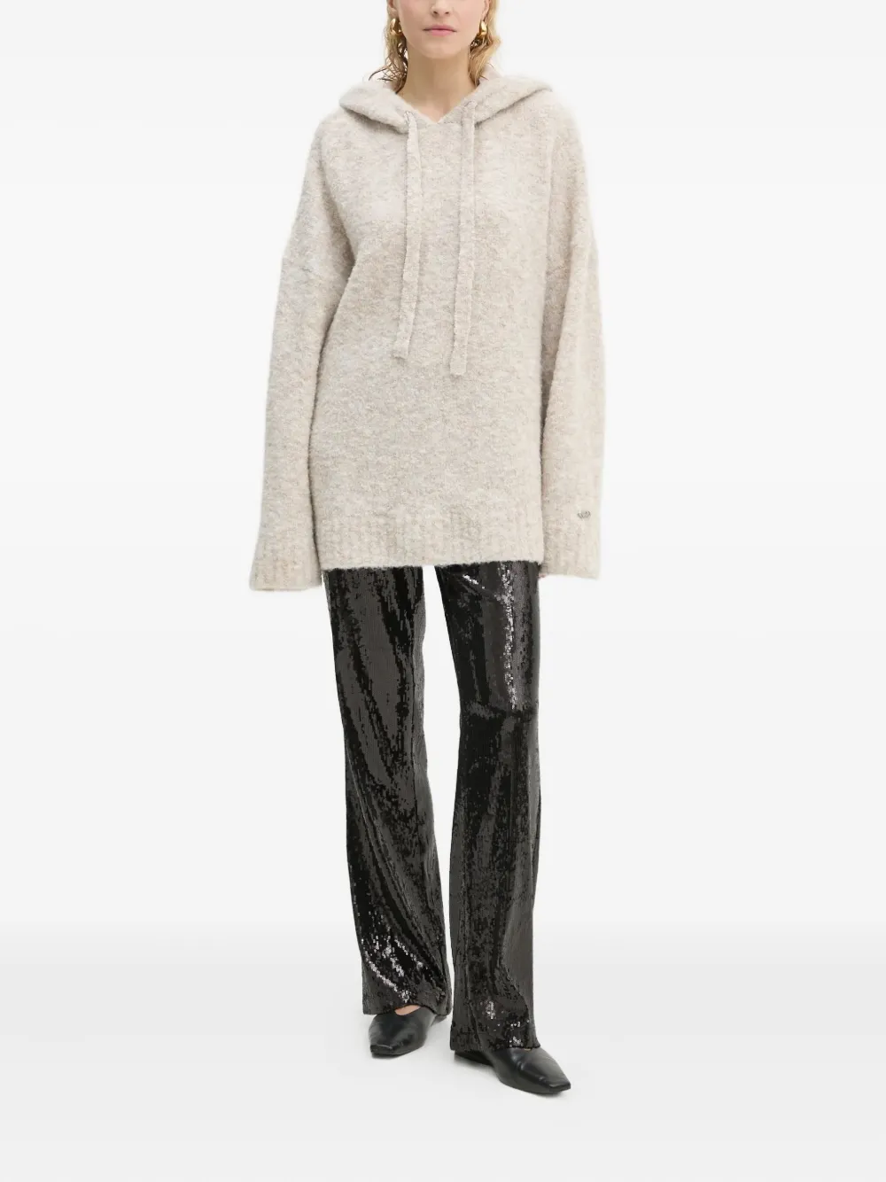 Résumé hooded sweater | Knitted Sweaters | Image 2