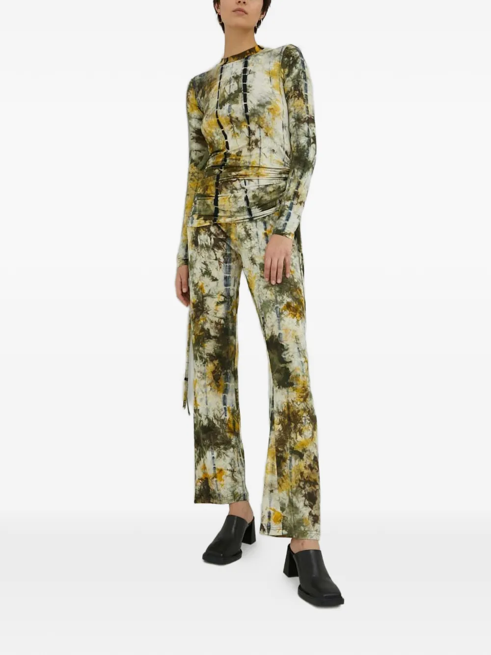  Résumé Tie-dye Trousers - Neutrals 