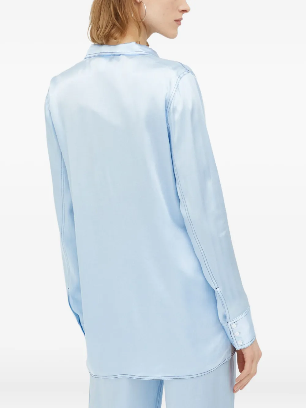 Resume Button-down Shirt In Blue