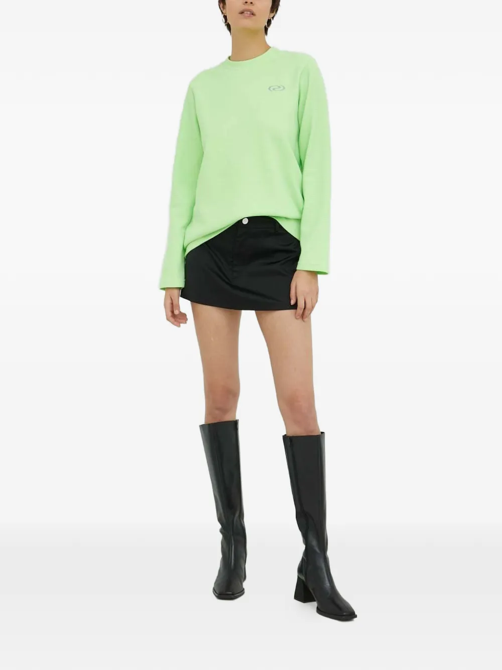  Résumé Button-up Mini Skirt - Black 