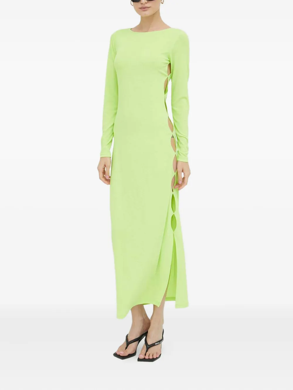 Résumé side cutout dress | Green | Image 1