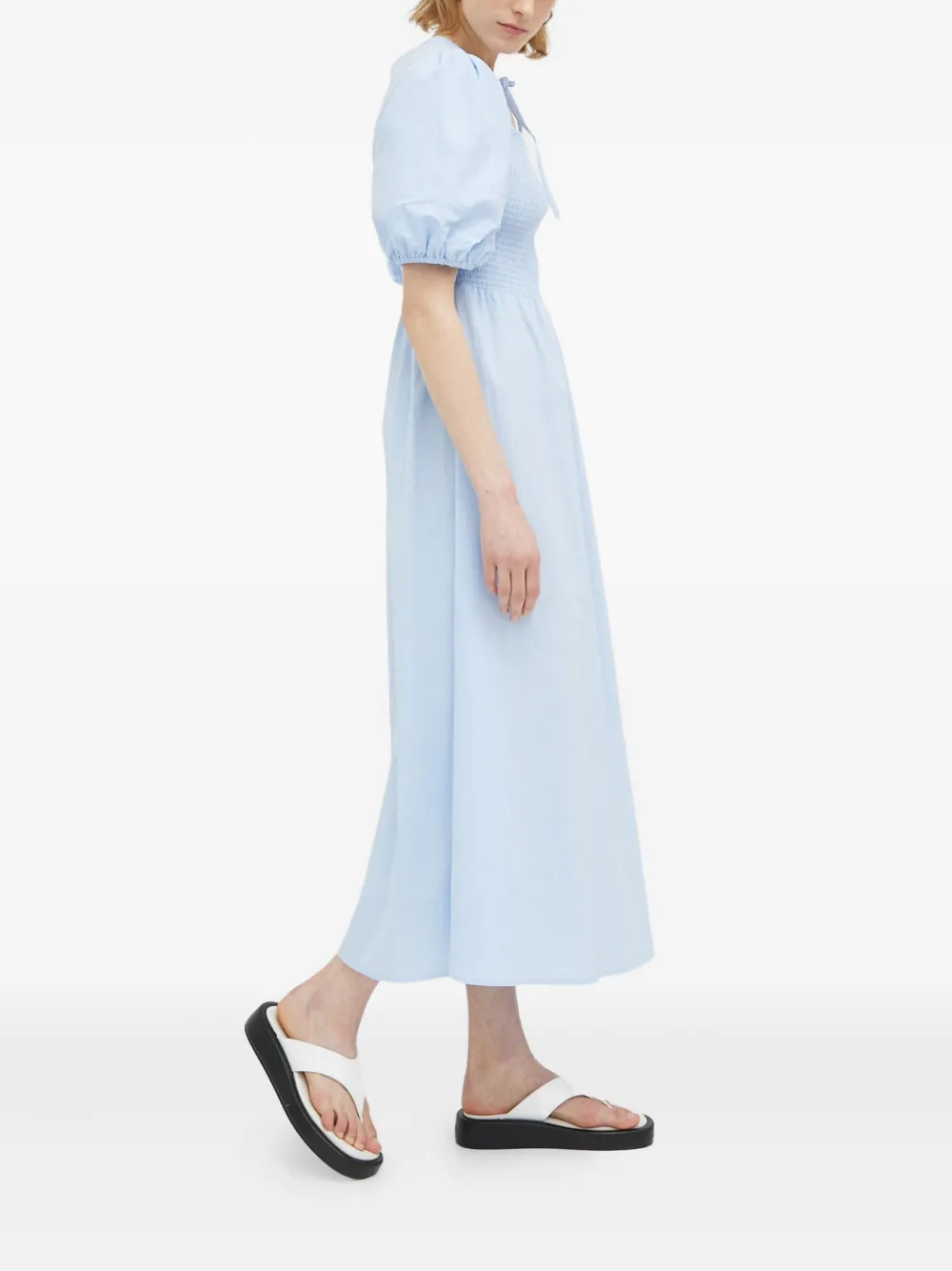 Résumé smocked cut-out dress | Day Dresses | Image 2