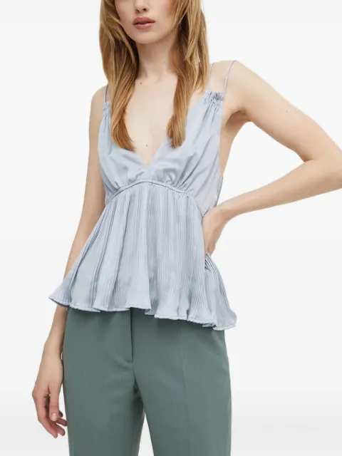 Résumé pleated top