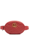 Gucci Pre-Owned 2016-2025 Small GG Marmont Matelasse Leather belt bag - Red