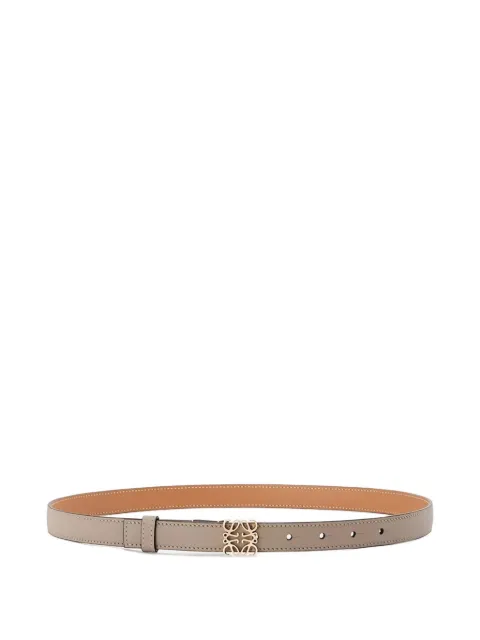 LOEWE anagram leather belt