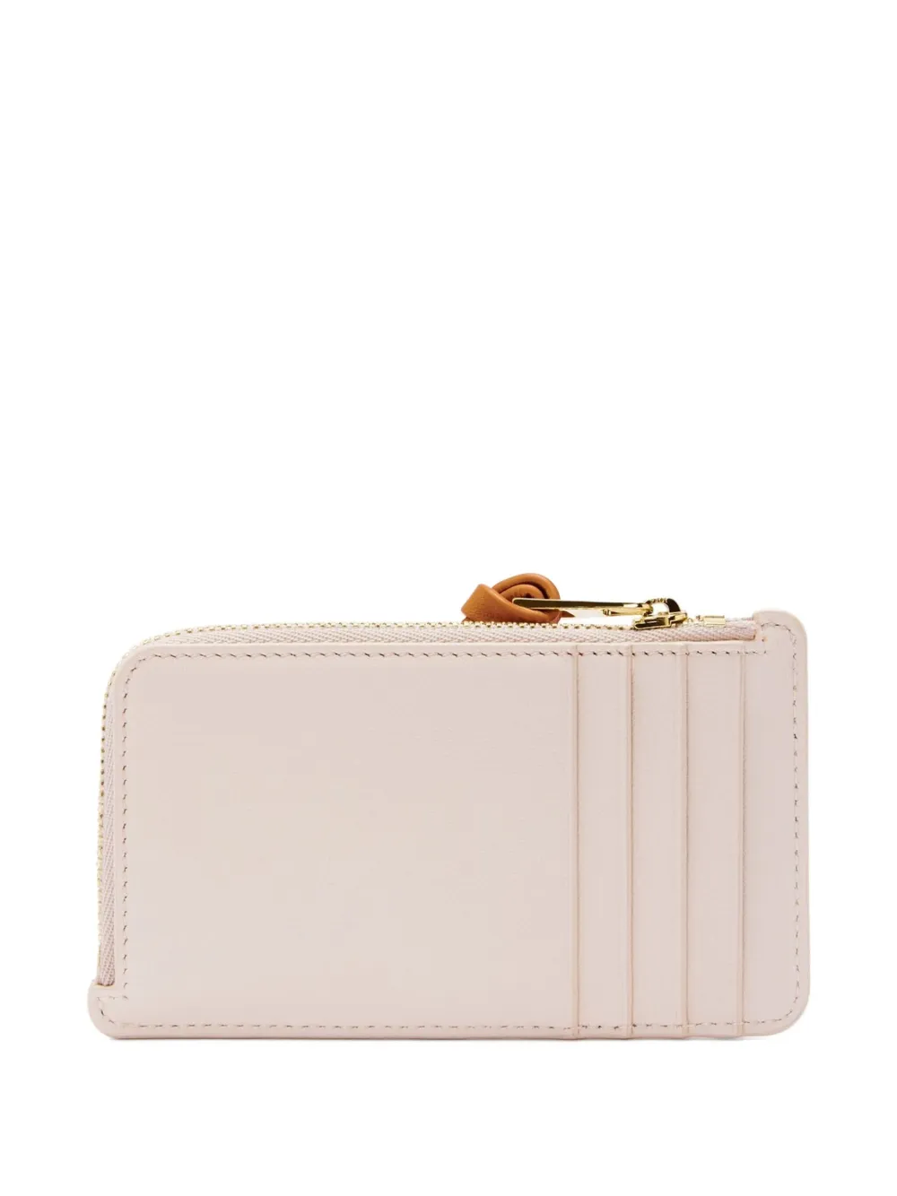 LOEWE Pasjeshouder met dierenprint en rits - Beige