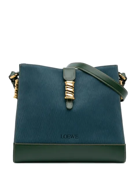 Loewe Pre-Owned 2000-2025 Leather Velazquez Twist crossbody bag