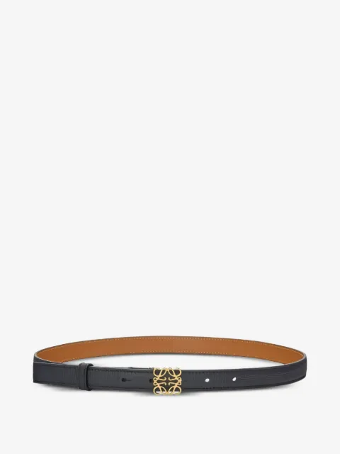 LOEWE cinturón con placa del logo