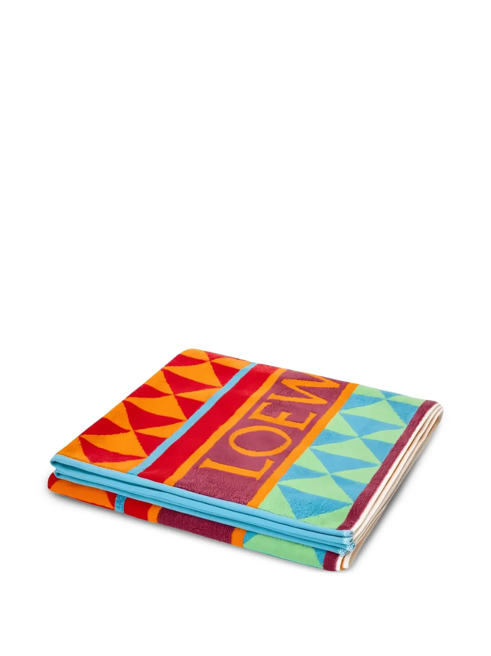 LOEWE geometric-pattern towel | Towels & Bath Robes | Image 2