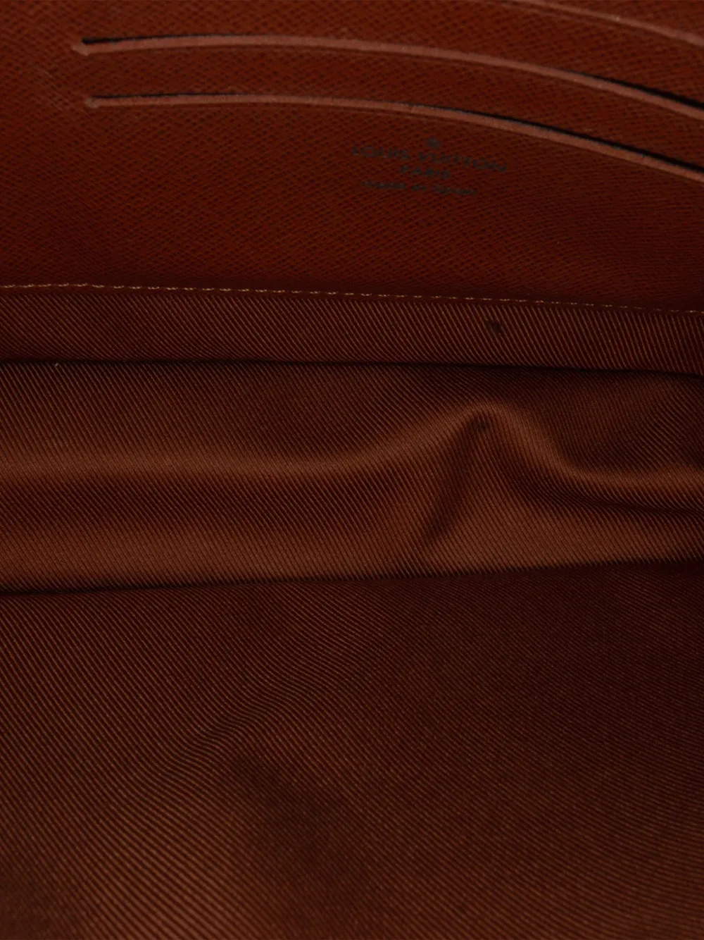 Pre-owned Louis Vuitton 2019 Monogram Legacy Chain Clutch Bag In Brown