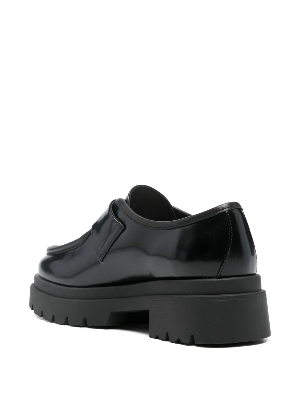 Coccinelle Buckle-fastening Platform Loafers In Black