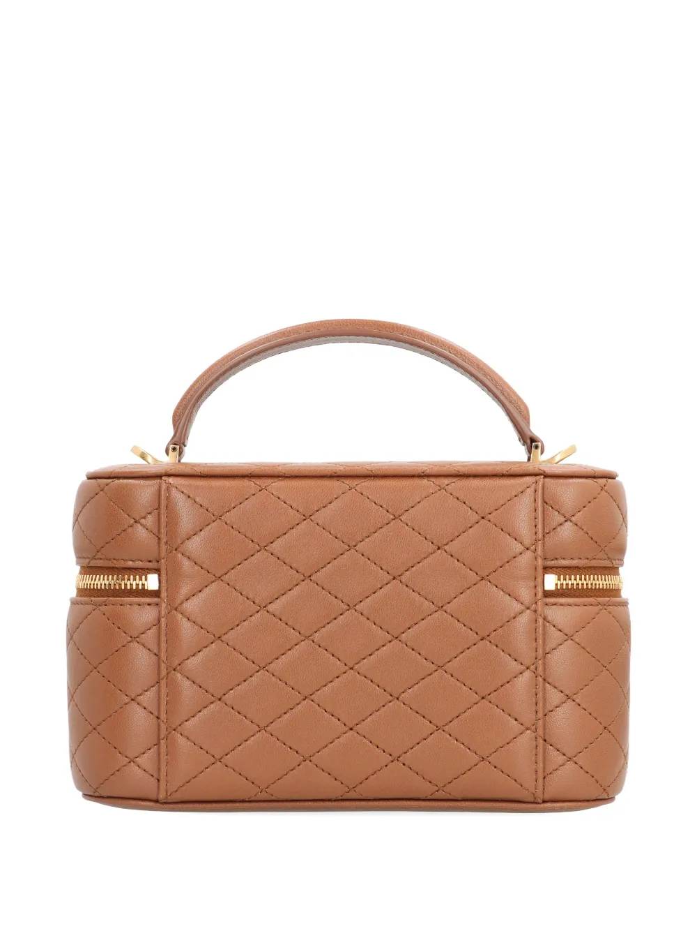 Saint Laurent quilted top-handle bag Bruin