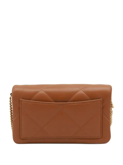 Tory Burch Kira diamond-quilt logo-plaque crossbody bag