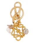 LOEWE anagram bunny keyring - Yellow