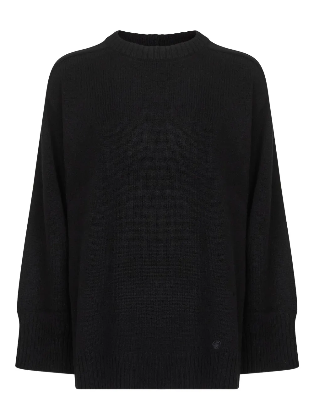 LouLou de Saison cashmere crew-neck sweater | Black | Image 1