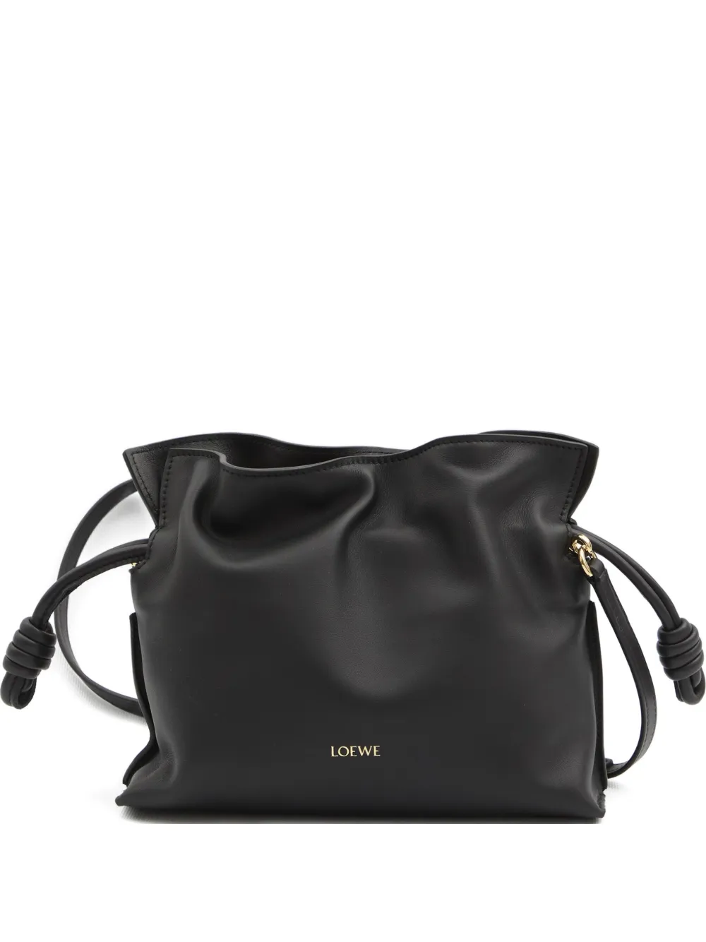Loewe Flamenco Mini Clutch Bag In Nappa Leather In Black