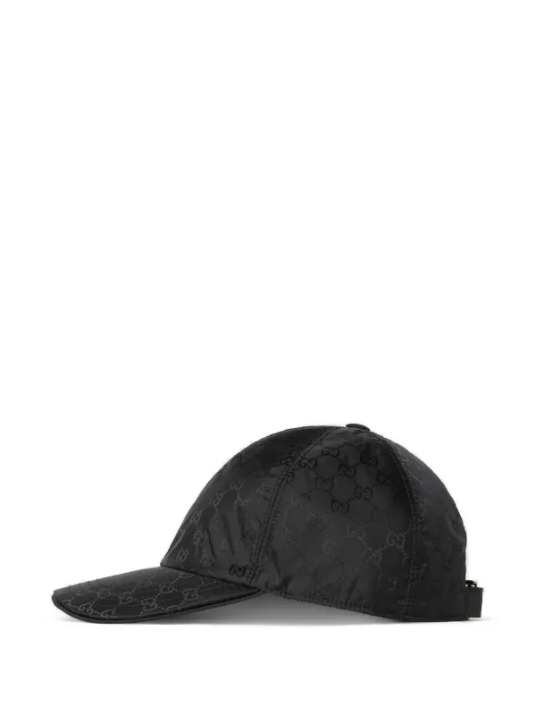 Gucci GG モノグラム キャップ | ブラック | FARFETCH JP
