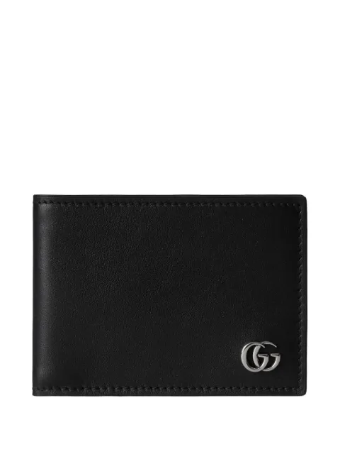 Gucci GG logo calfskin wallet