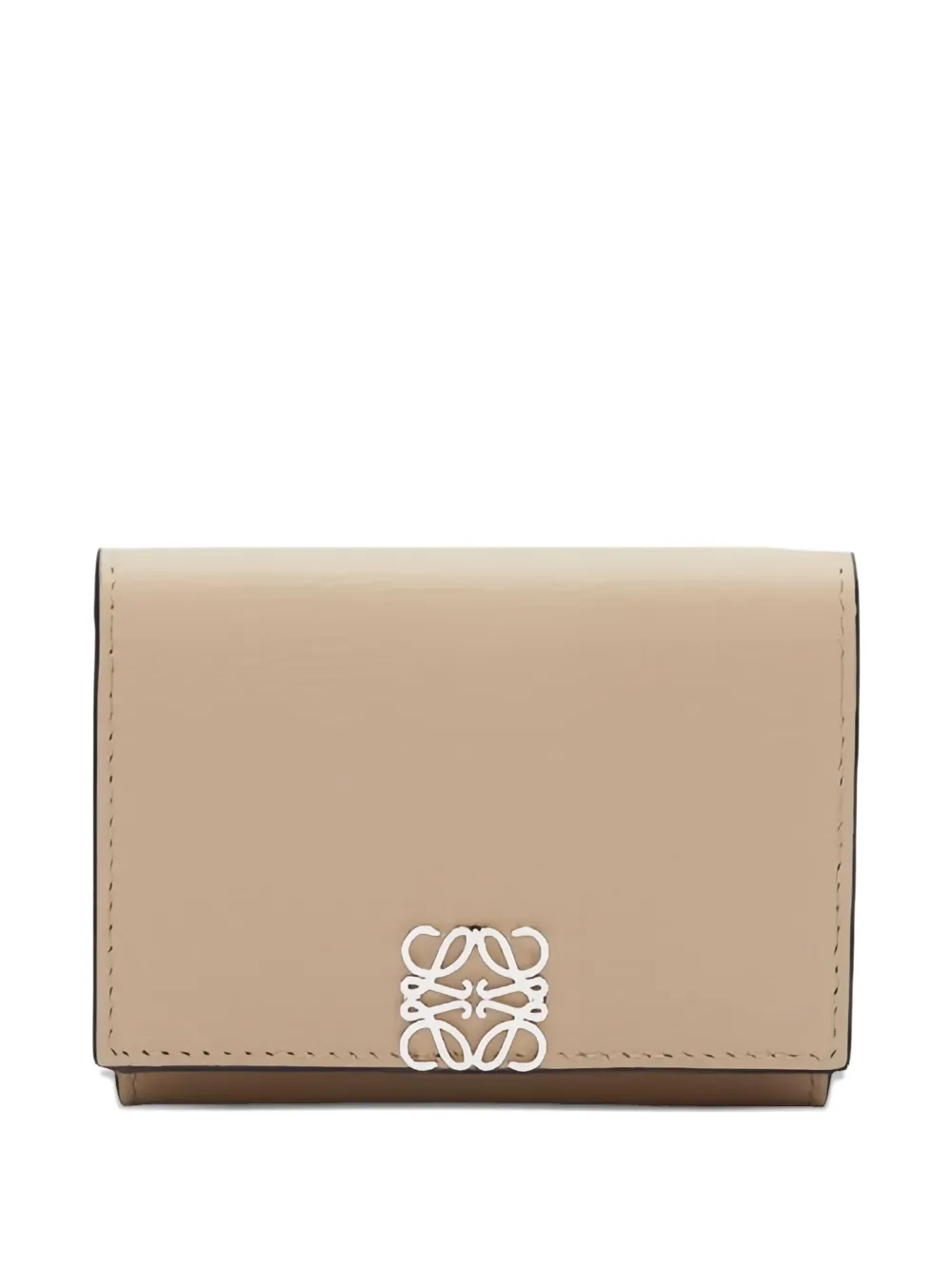 LOEWE Anagram portemonnee Beige