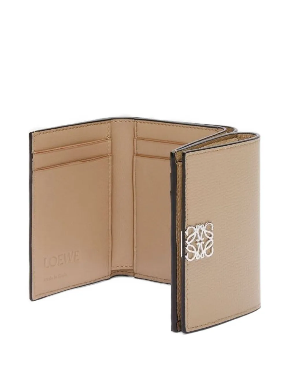 LOEWE Anagram portemonnee Beige