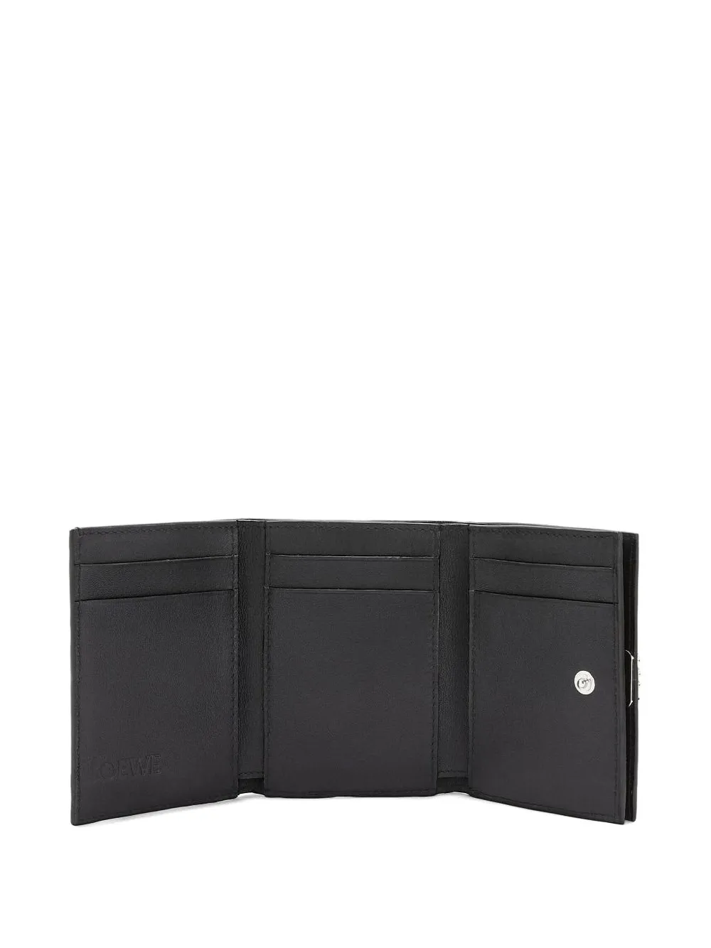 LOEWE Anagram portemonnee van kalfsleer Zwart