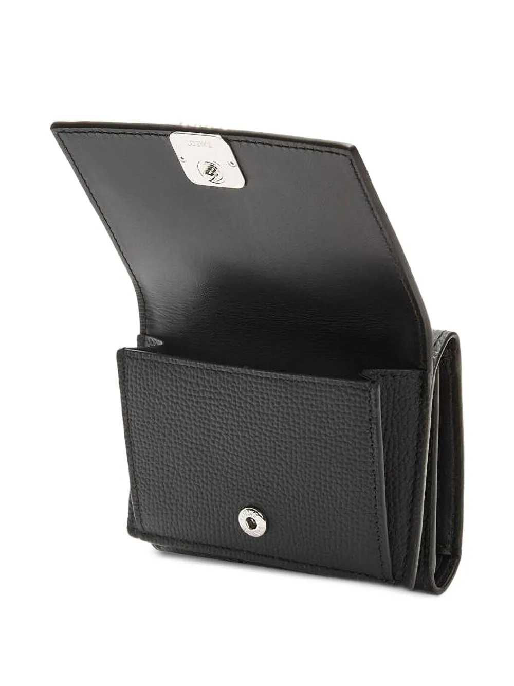 LOEWE アナグラム ブラック 三つ折り財布 LOEWE（ロエベ） 【お取り寄せ】 【並行輸入品】 折財布 三つ折り財布