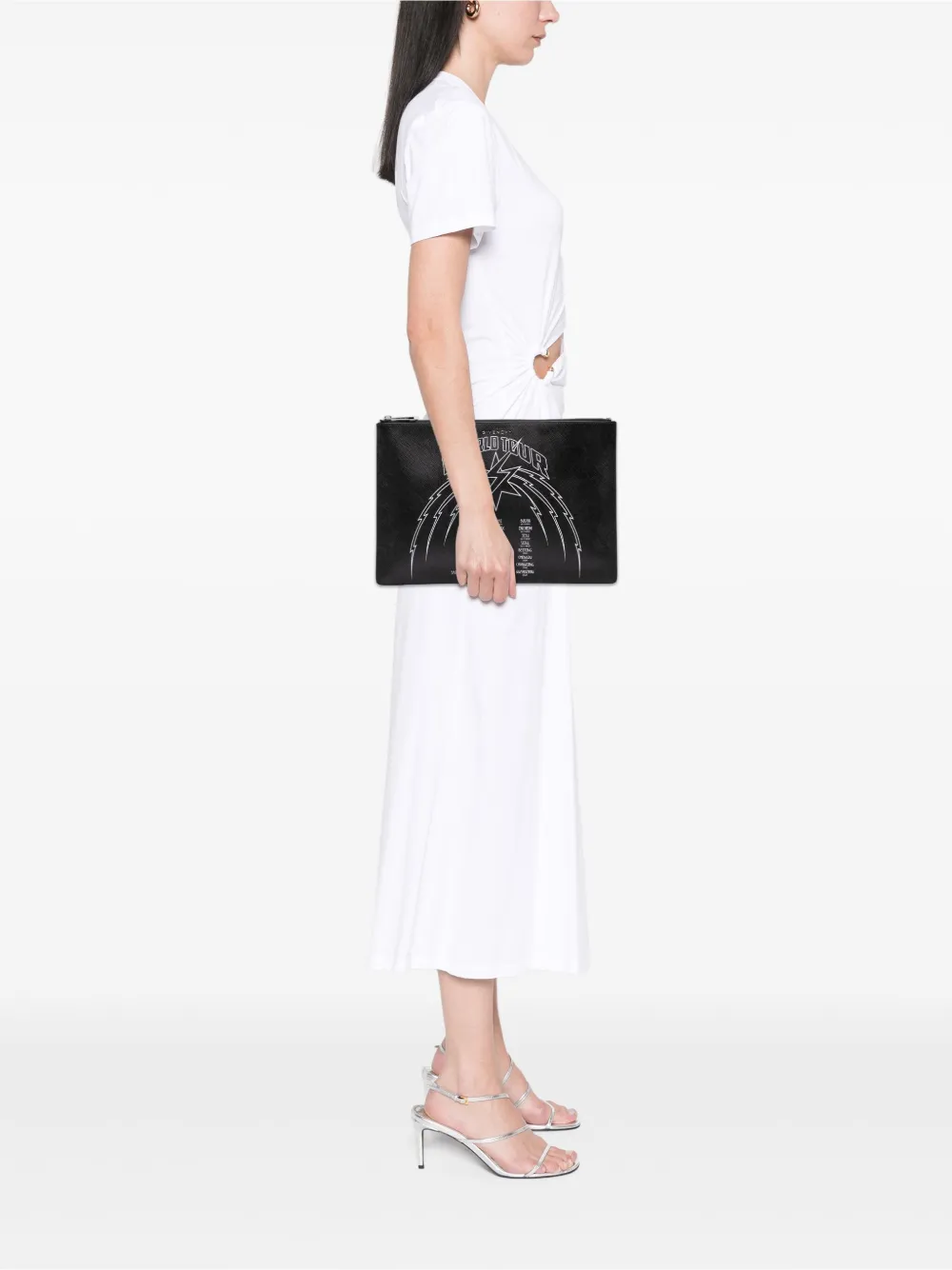 Givenchy Pre-Owned 2018 Leather World Tour Zip clutch bag | Pre-Owned | Image 2