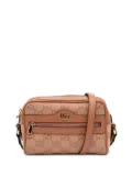 Gucci Pre-Owned 2016-2025 Mini GG Canvas Ophidia crossbody bag - Pink