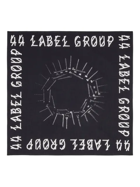 44 LABEL GROUP mascada con estampado gráfico