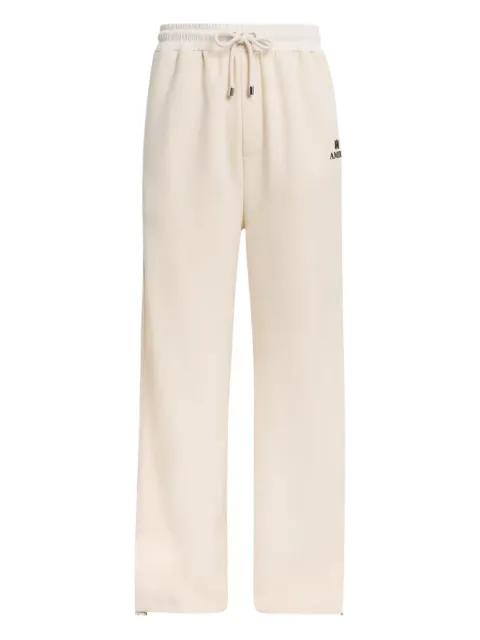 AMIRI logo-print drawstring track pants