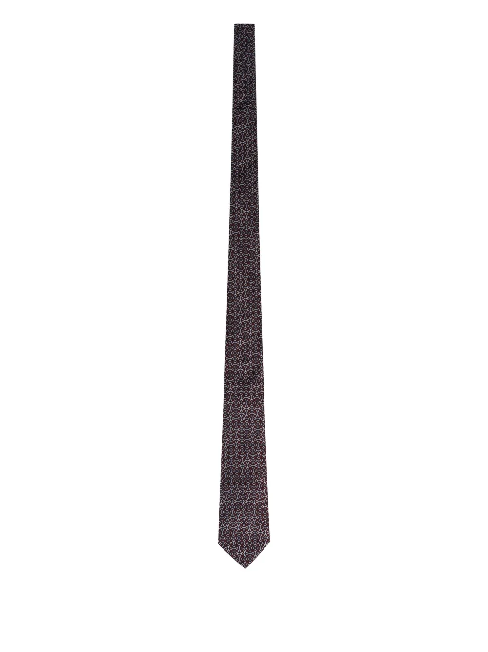 Gucci crossbit pattern tie | Red | Image 1