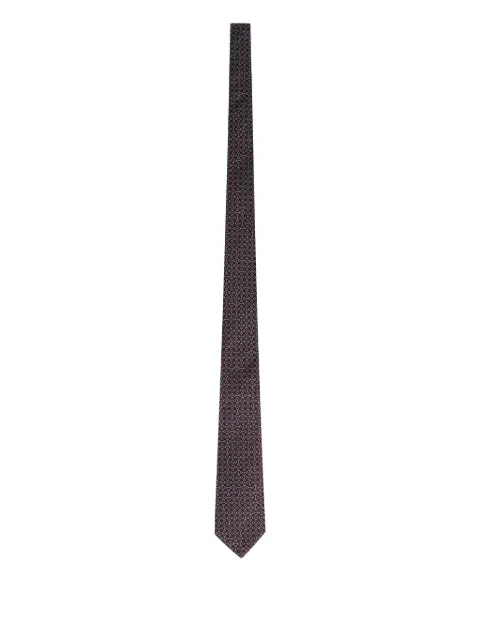 Gucci crossbit pattern tie