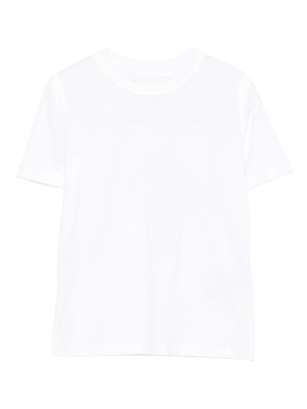 MM6 Maison Margiela Kids short-sleeve organic-cotton T-shirt | White | Image 1